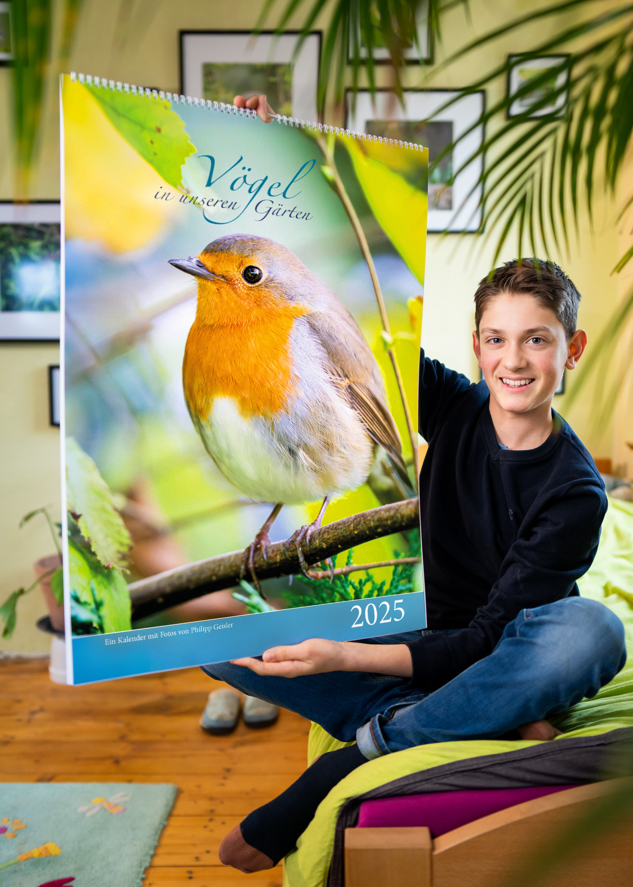 Fotokalender Vögel in unseren Gärten