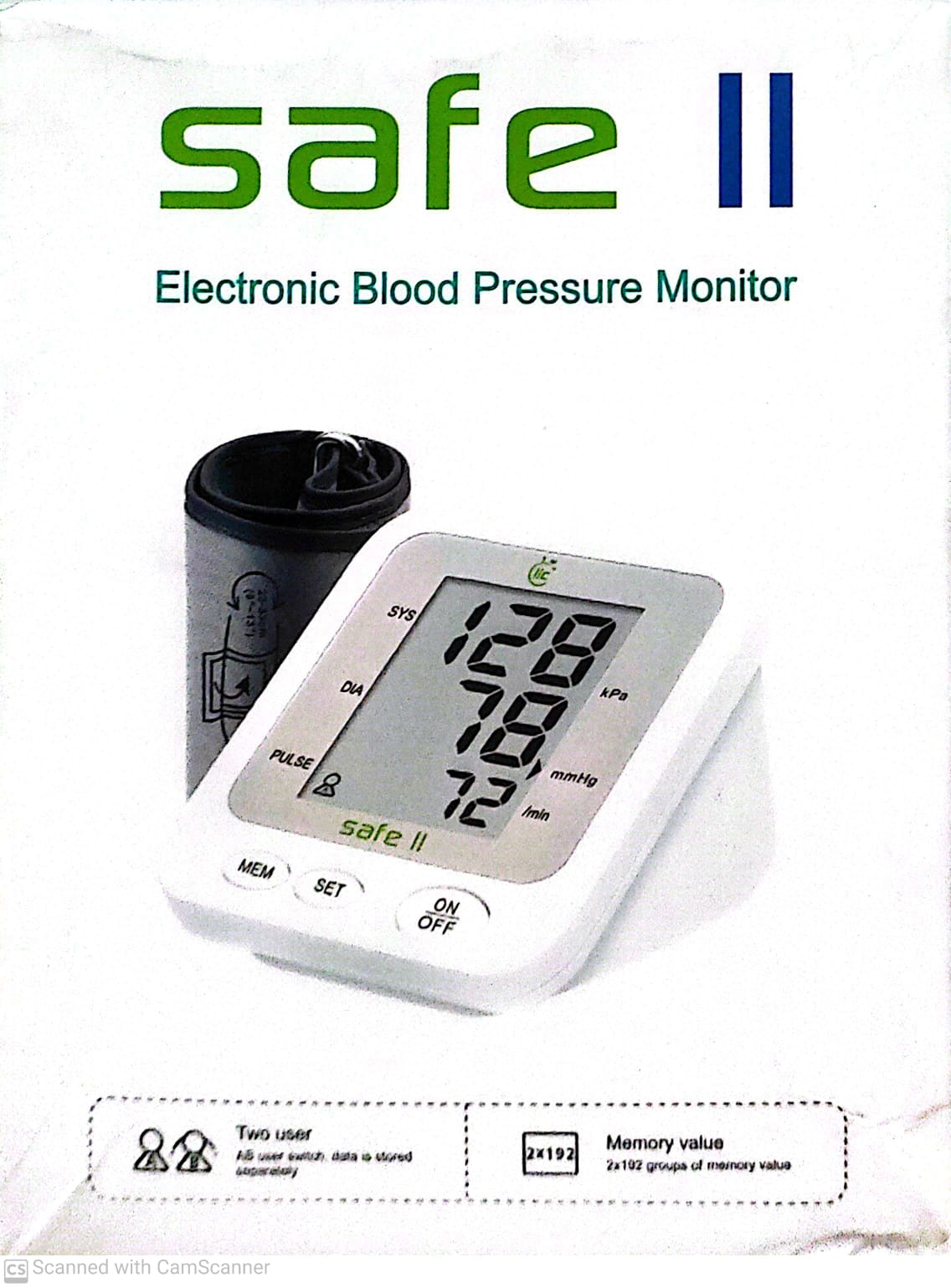 Digital Blood Pressure Monitor