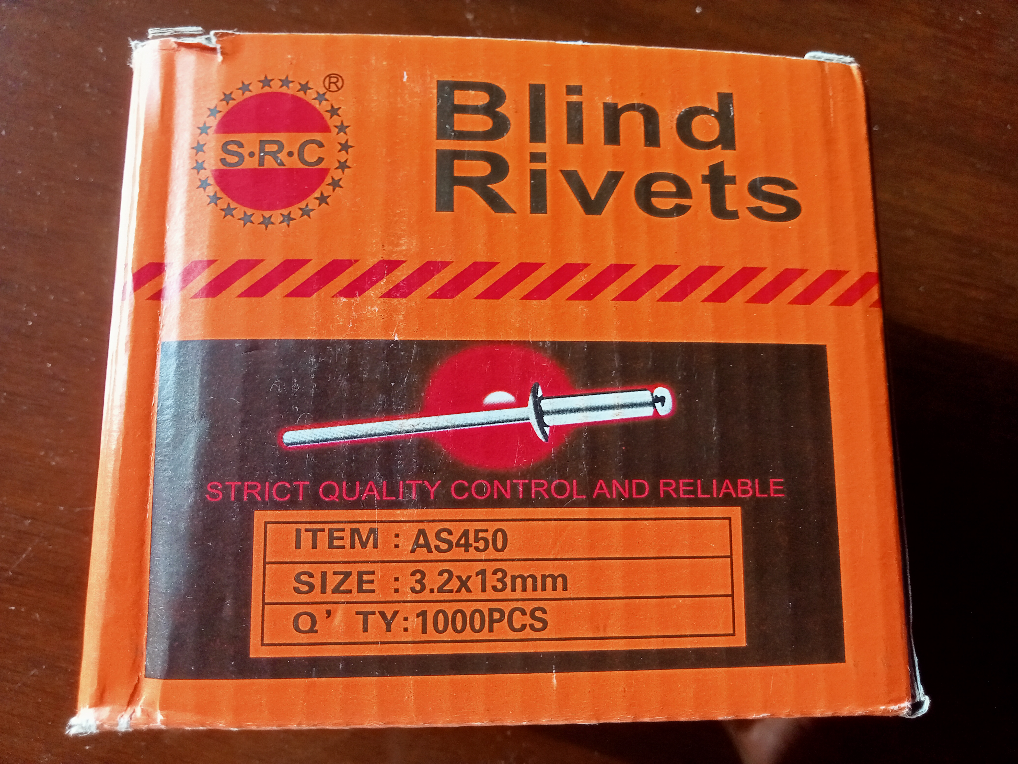 China Blind Rivets 1000 pcs box