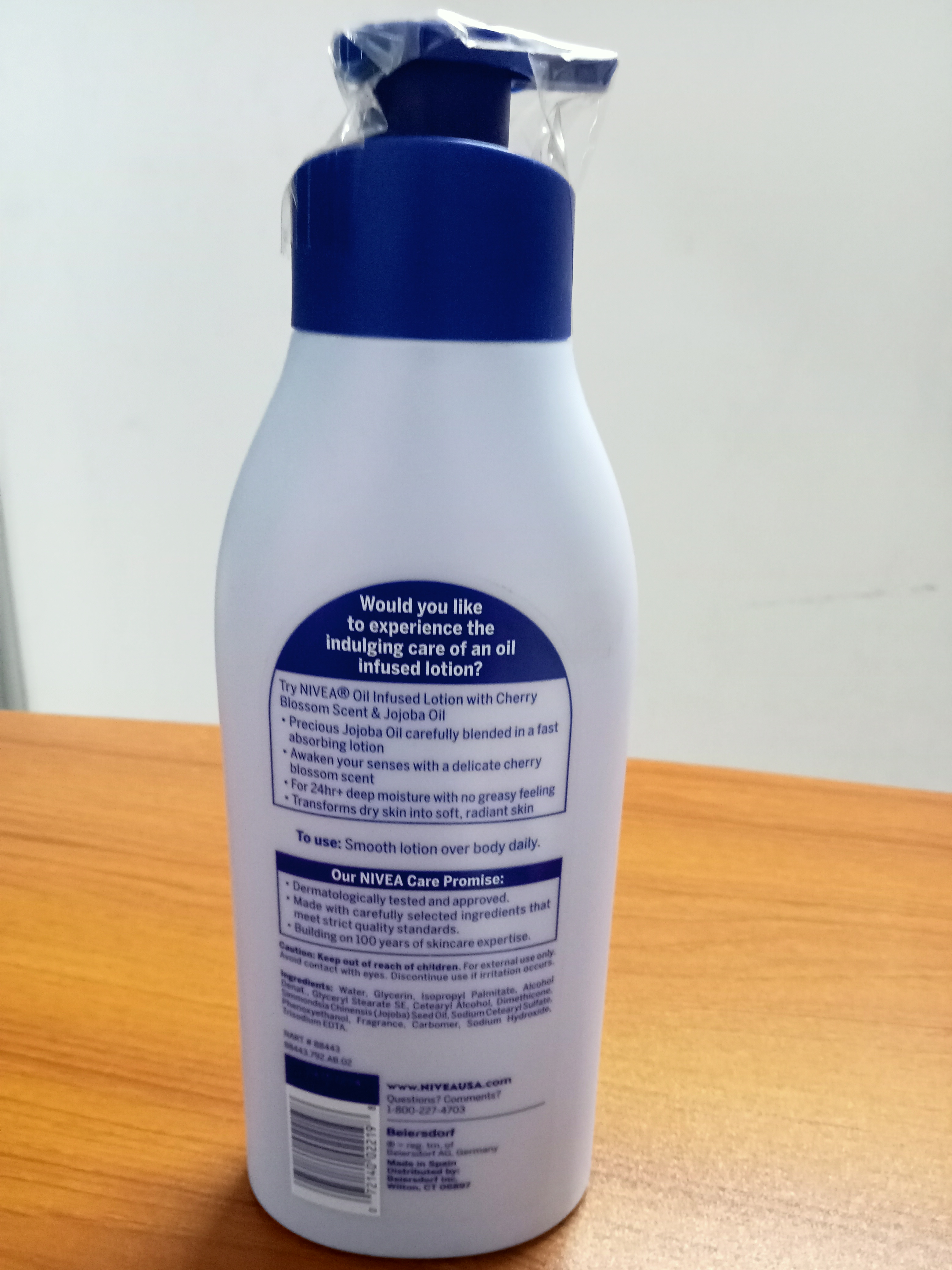 USA Nivea Oil Infused Lotion