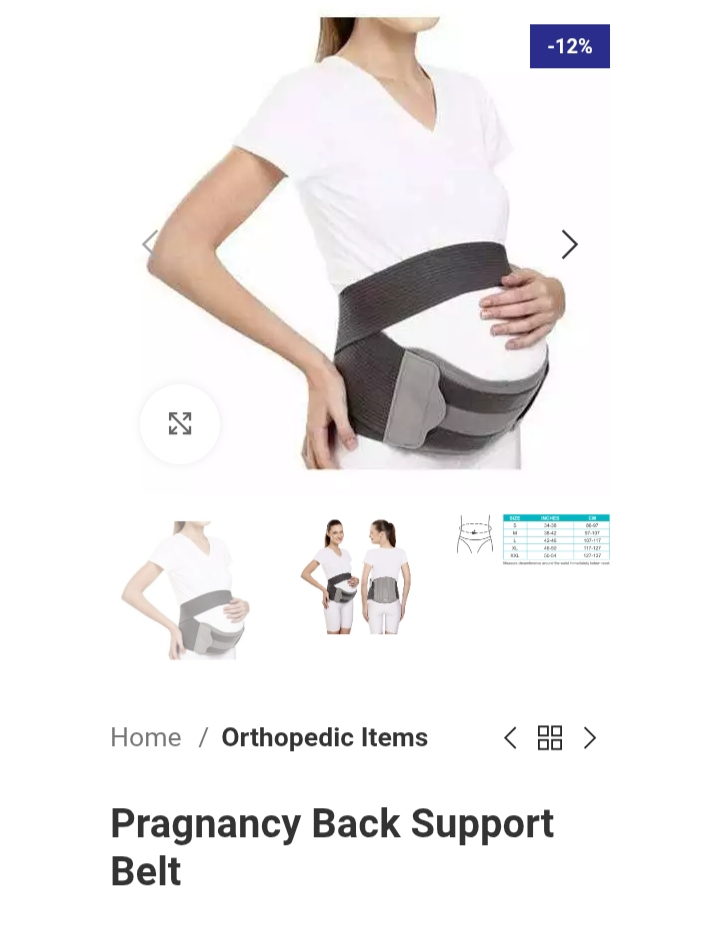 Pregnancy Back Support Belt