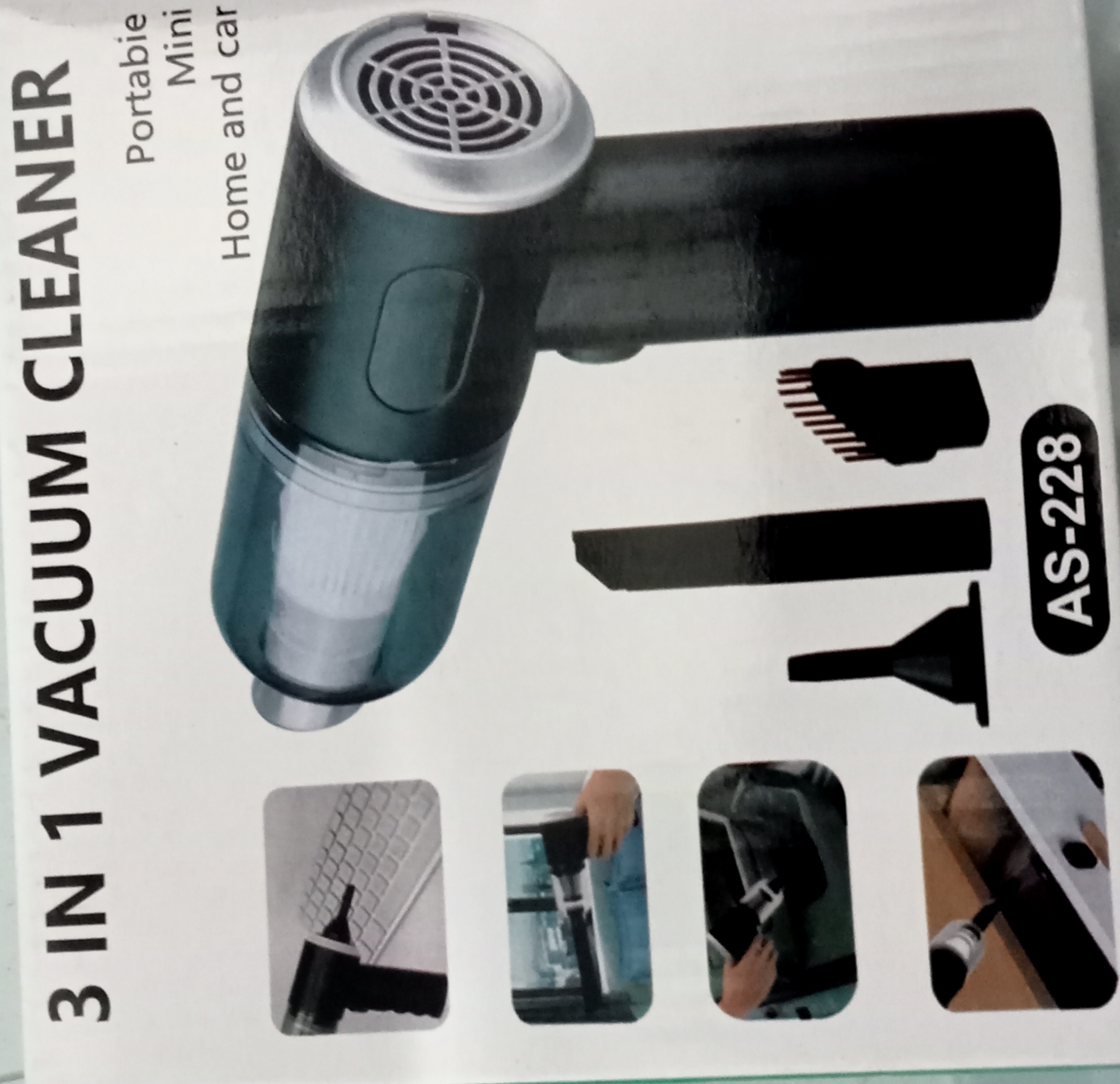 3 in 1 Car Vacuum Cleaner