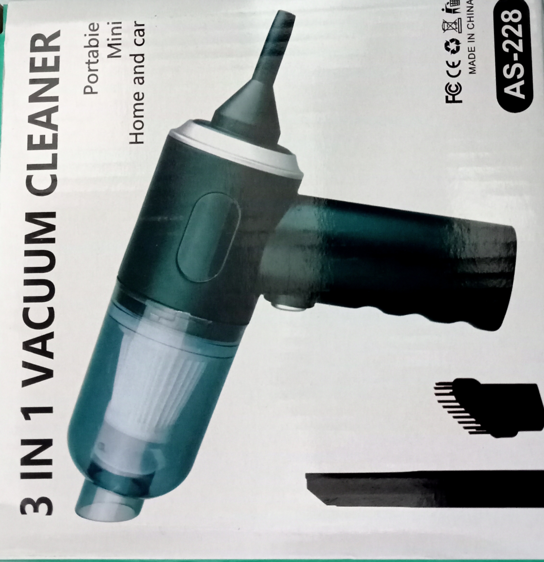 3 in 1 Car Vacuum Cleaner
