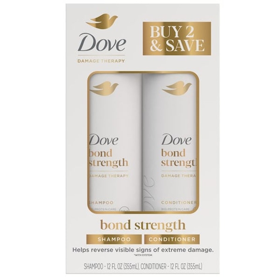 Dove Bond Strength Shampoo & Conditioner Set