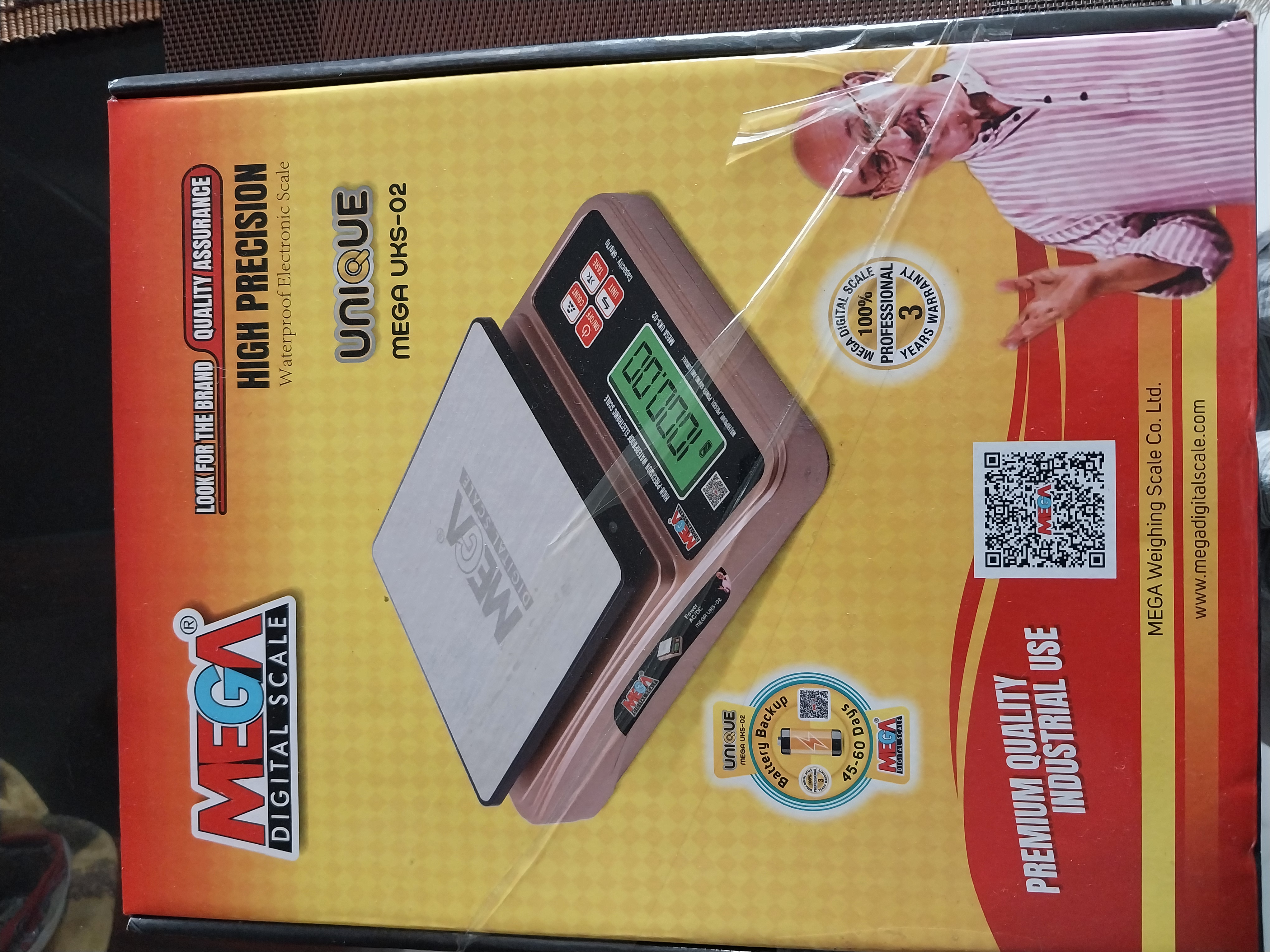 MEGA Digital Scale 6 kg Battery/charger