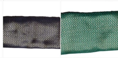 Zigzag Patterned Blouse Piece(2)