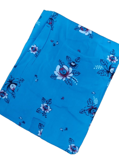 Blue Floral Women's Tunic