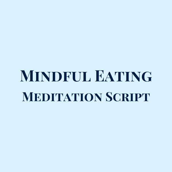Mindful Eating