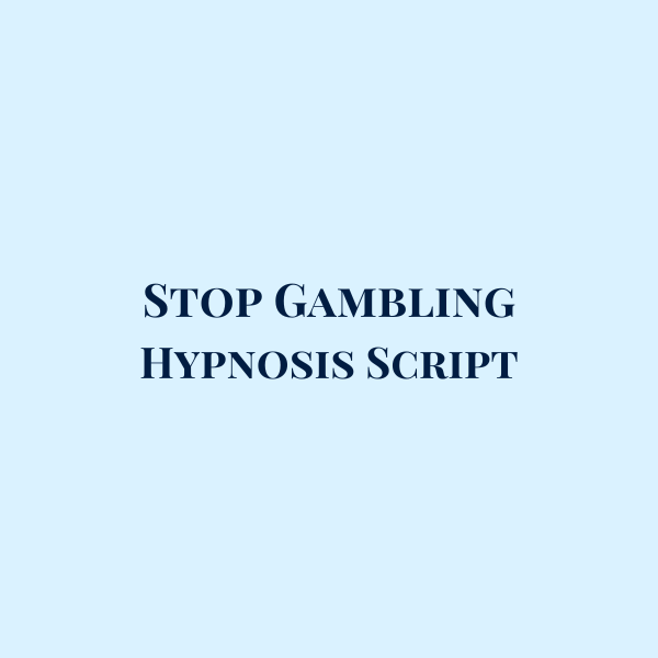 Stop Gambling
