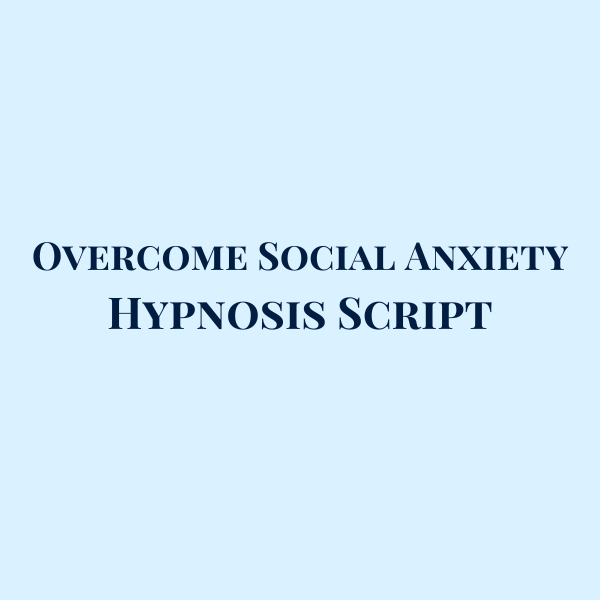Overcome Social Anxiety
