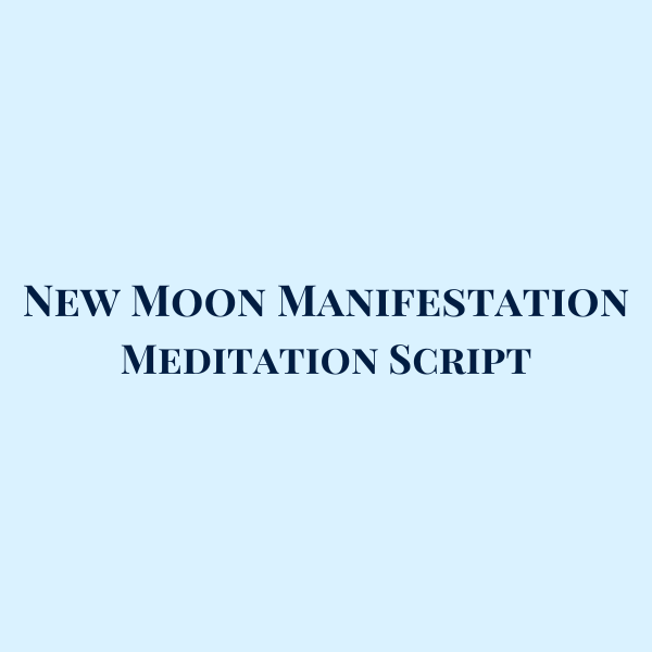 New Moon Manifestation