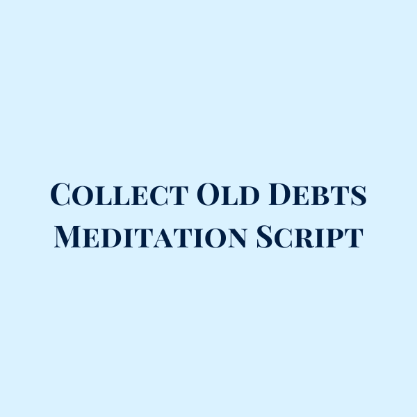 Collect Old Debts