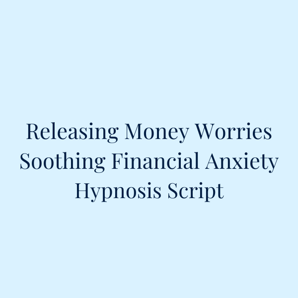 Releasing Money Worries and Soothing Financial Anxiety