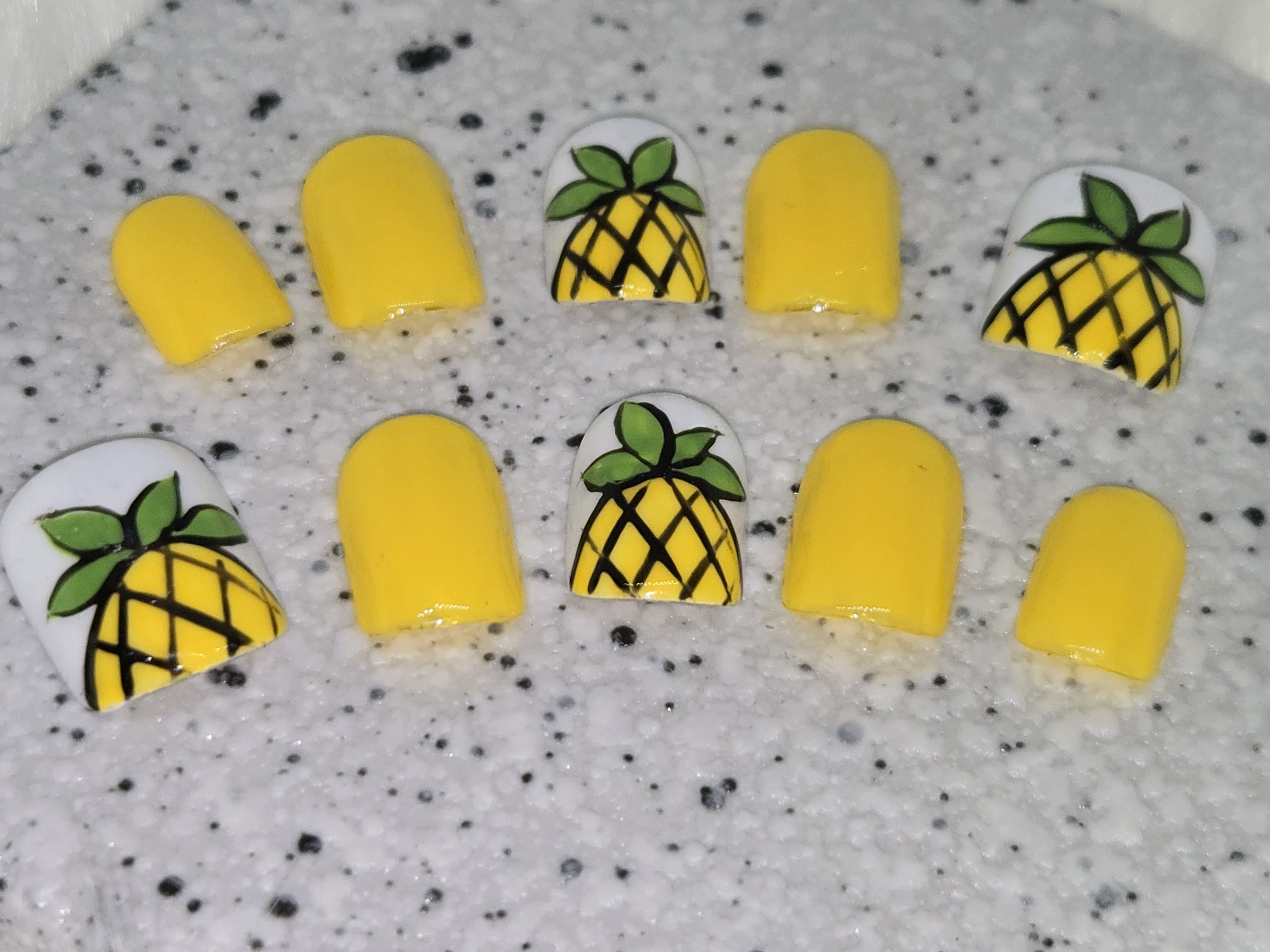 Un peu d'ananas