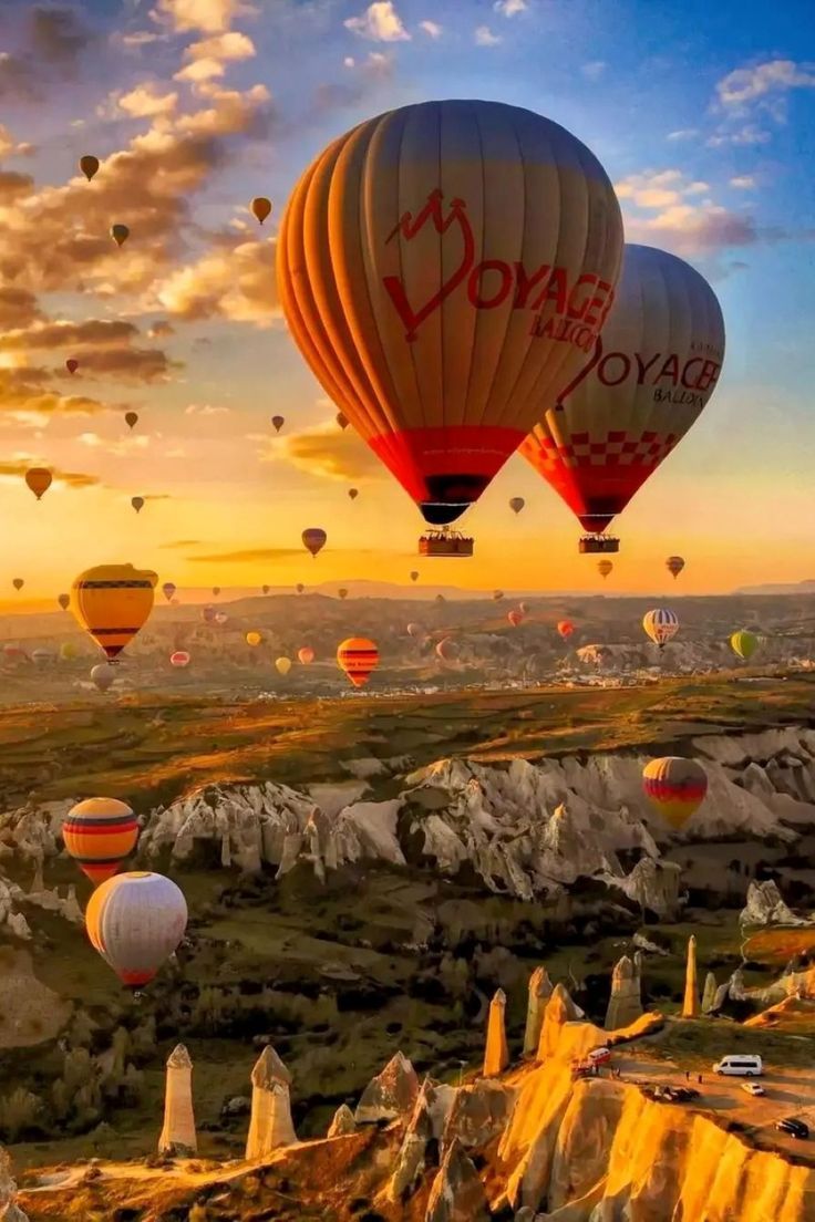  Hot Air Ballon in Cappadoccia