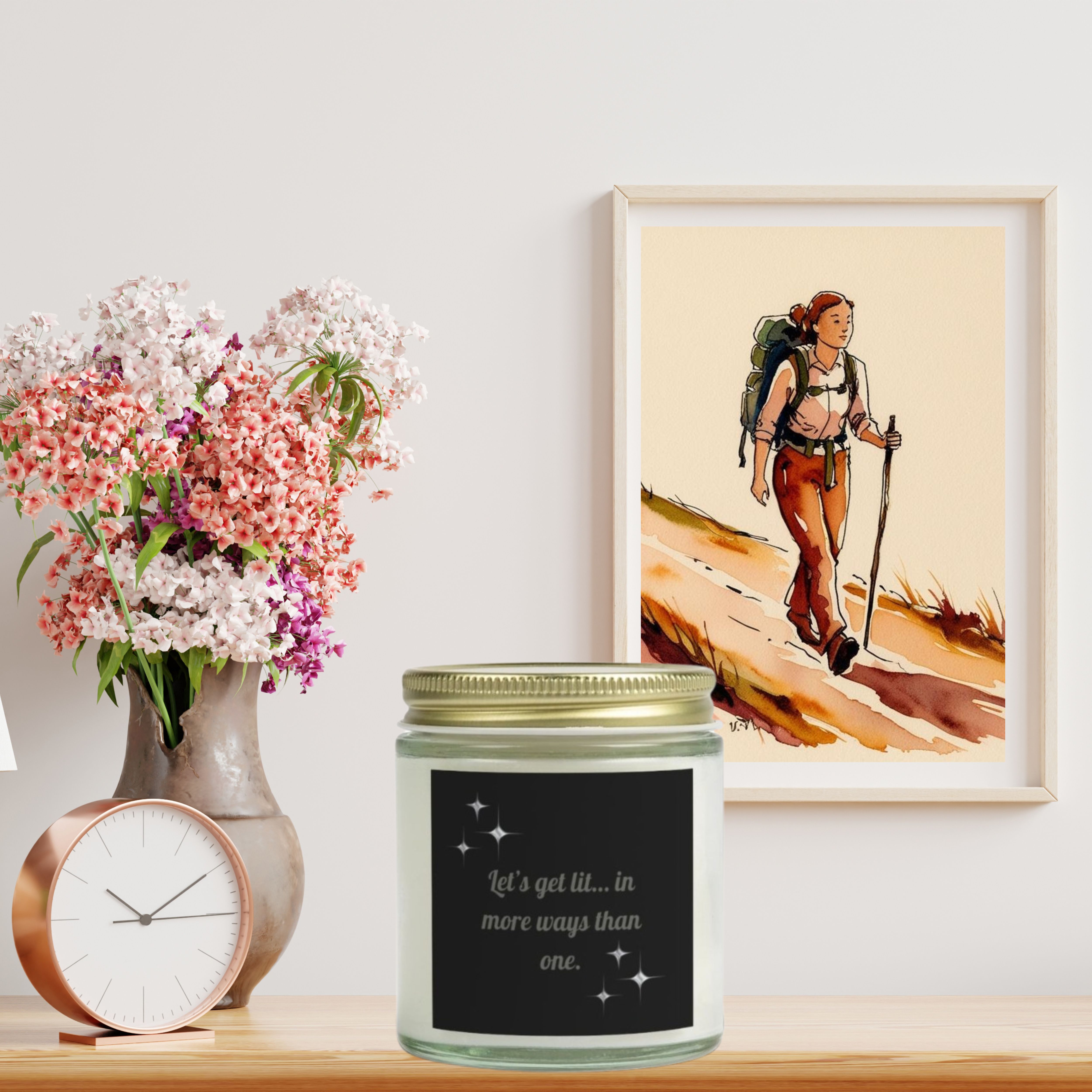 Decorative Scented Candle