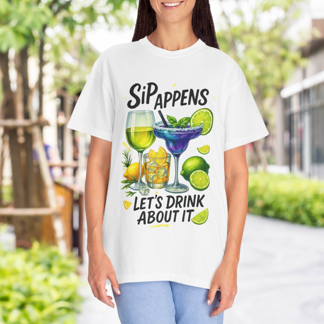 SiPappens Let's Drink About It T-Shirt