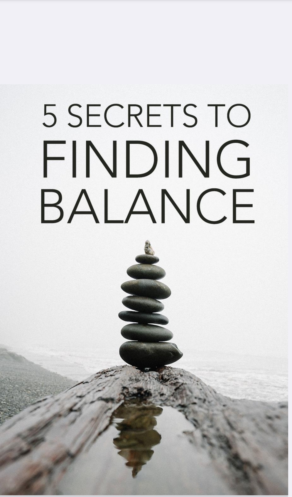 3-eBook Self-Care Bundle for Peace, Balance & Clarity