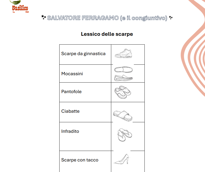 Congiuntivo con Salvatore Ferragamo