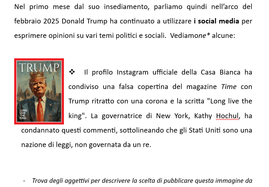 I social network nella politica attuale