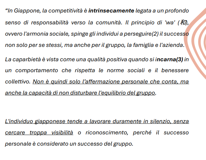 Il successo nelle diverse culture (periodo ipotetico e particelle pronominali)