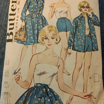 Timeless Vintage Fashion Patterns Vintage Fashion Patterns Misses Sportswear # 9808