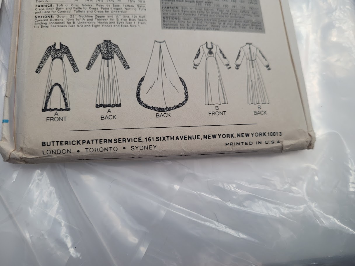 Timeless Vintage Fashion Patterns Butterick 3945 Size 6