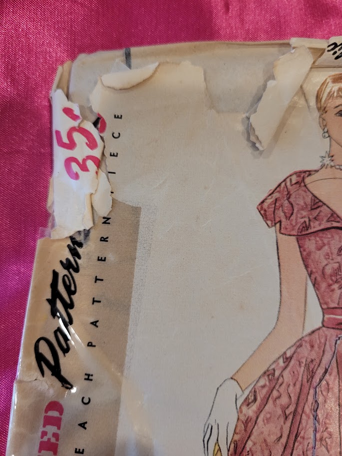 Timeless Vintage Patterns Simplicity # 3555  Junior Miss Evening Dress