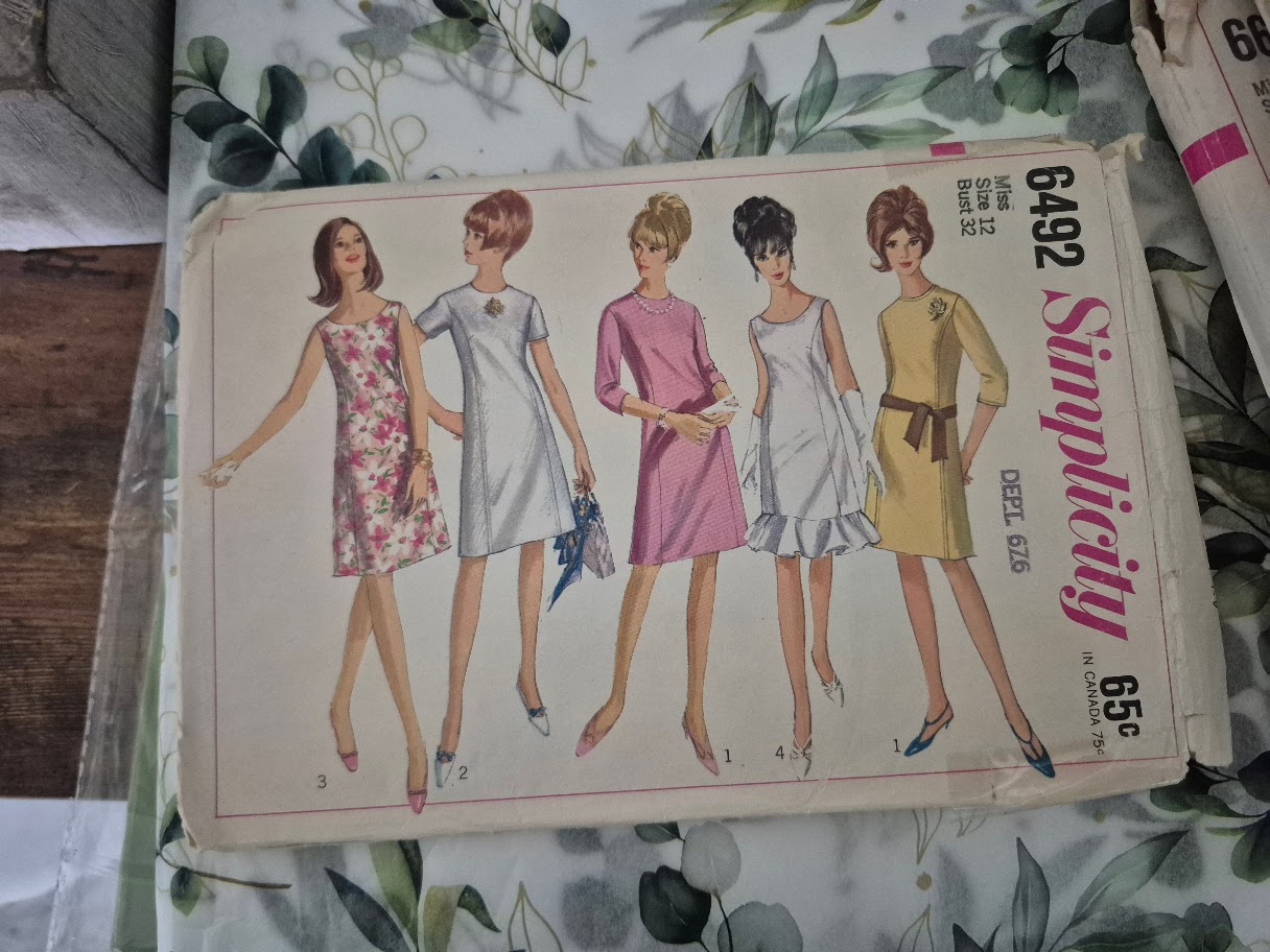 Vintage Simplicity 6492 Sewing Pattern