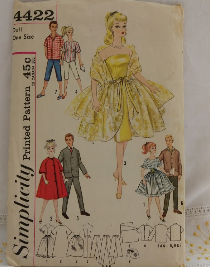 1960's Simplicity Pattern # 4422