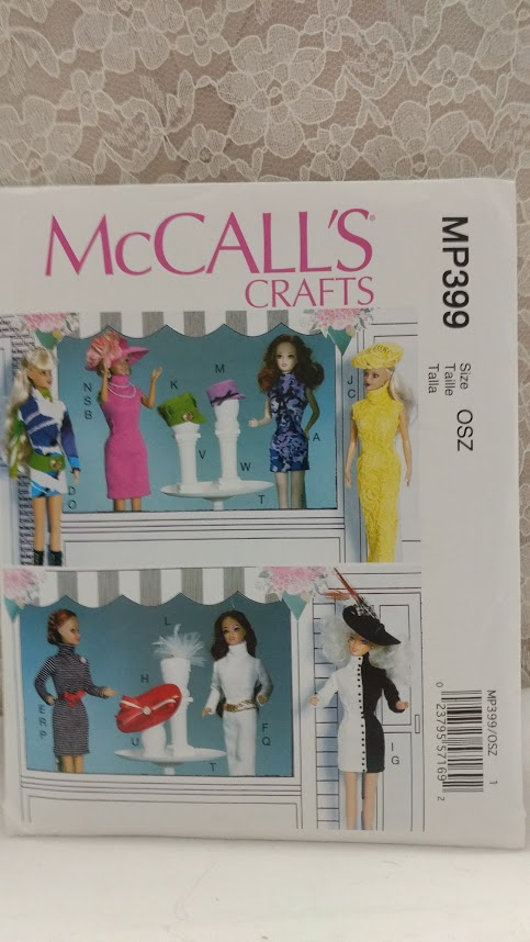 McCalls Pattern # MP399 11.5" Doll