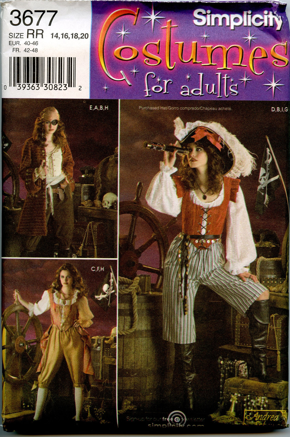 Simplicity Pattern # 3677 Size 6-12