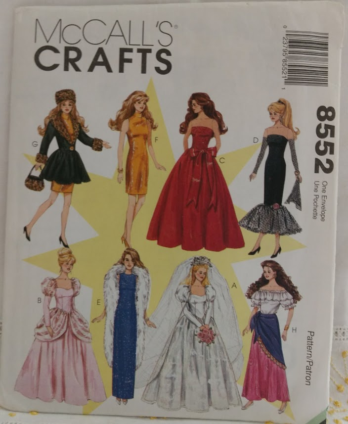 McCalls Pattern # 8552 Size 11.5
