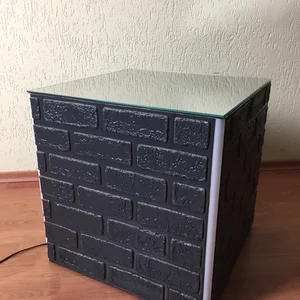 Decorative Brick Cube Table