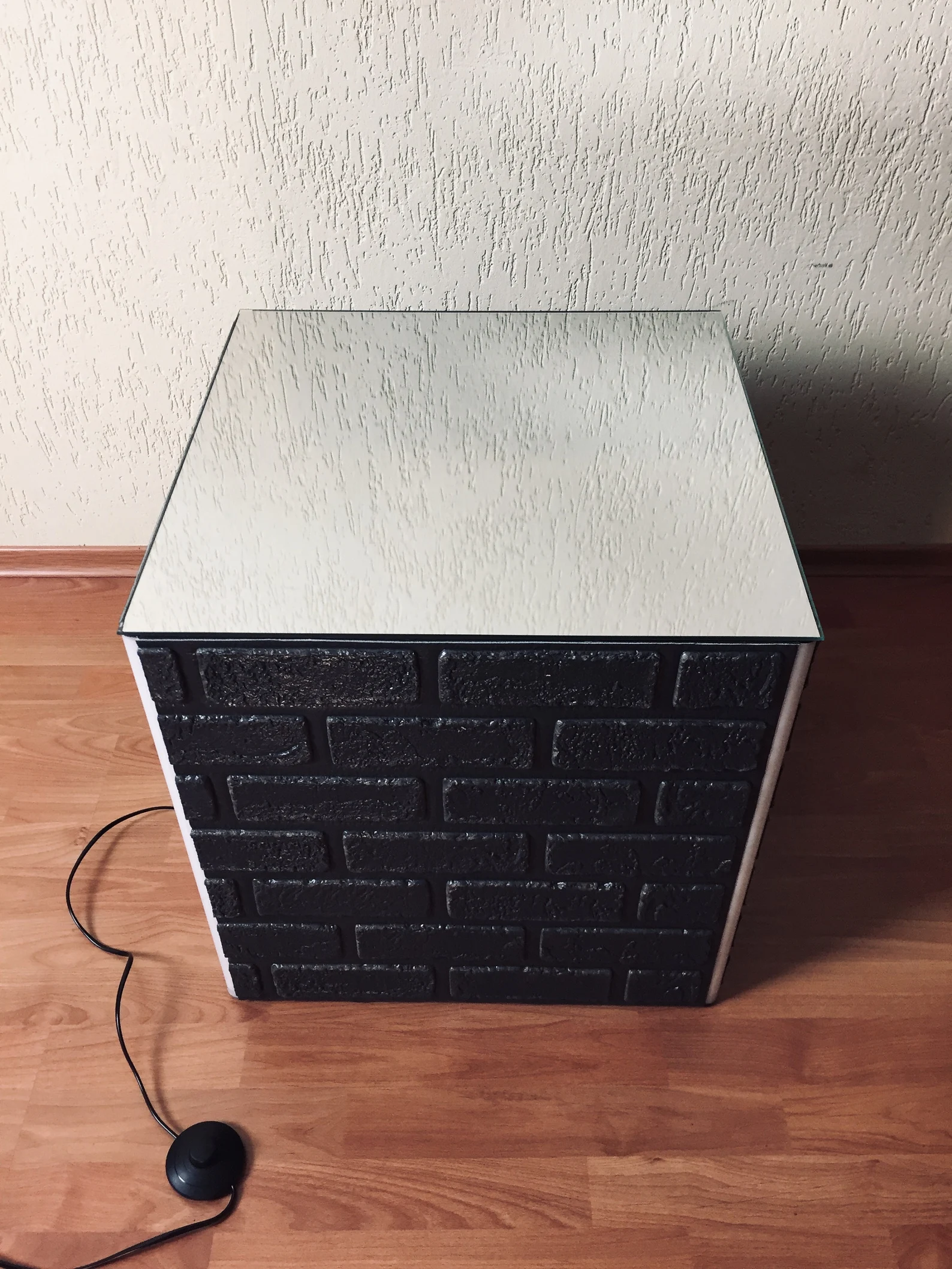 Decorative Brick Cube Table