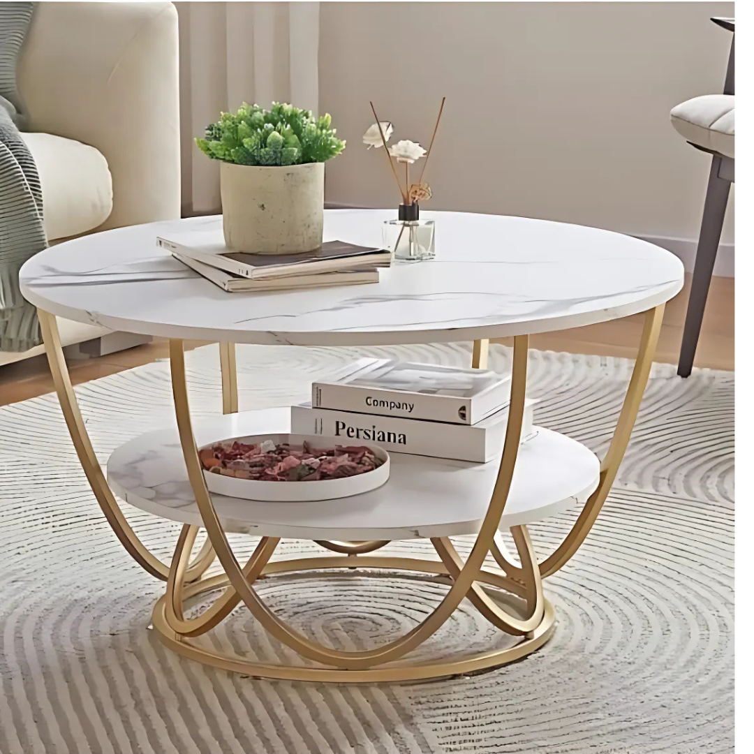 Elegant Marble Coffee Table