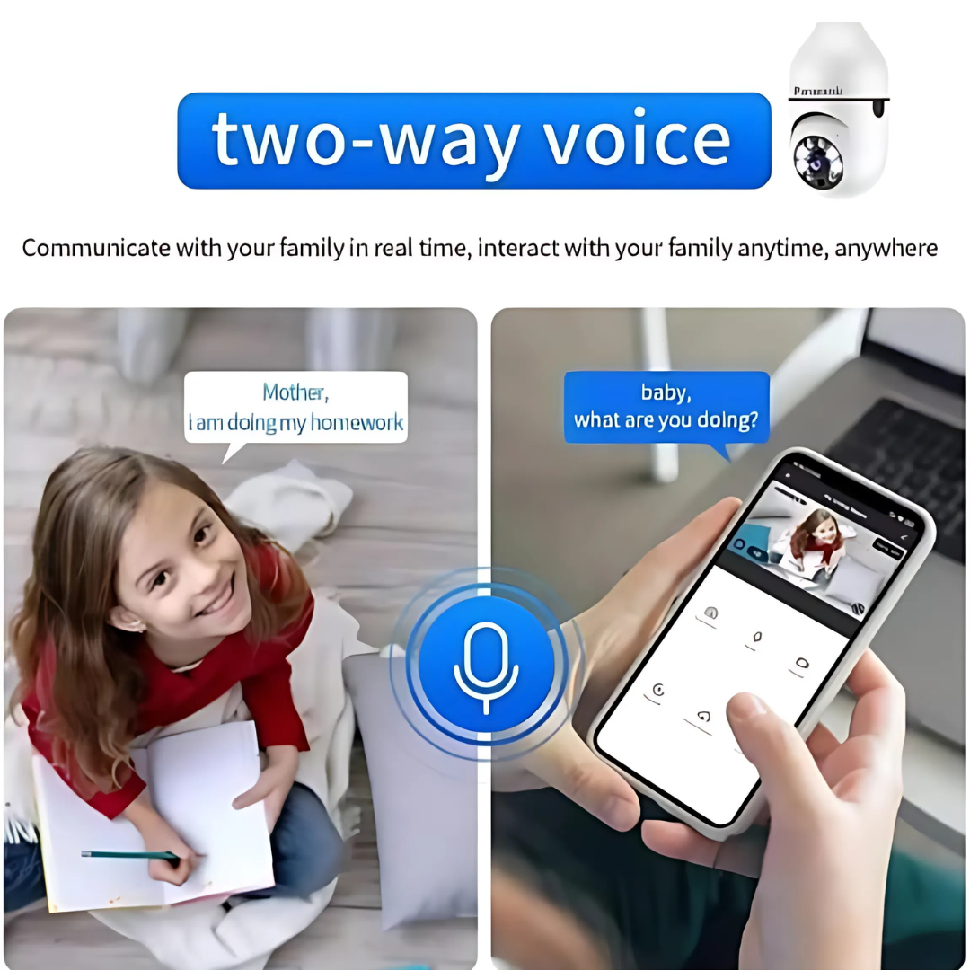 Panoramic Security Camera, Motion sensor