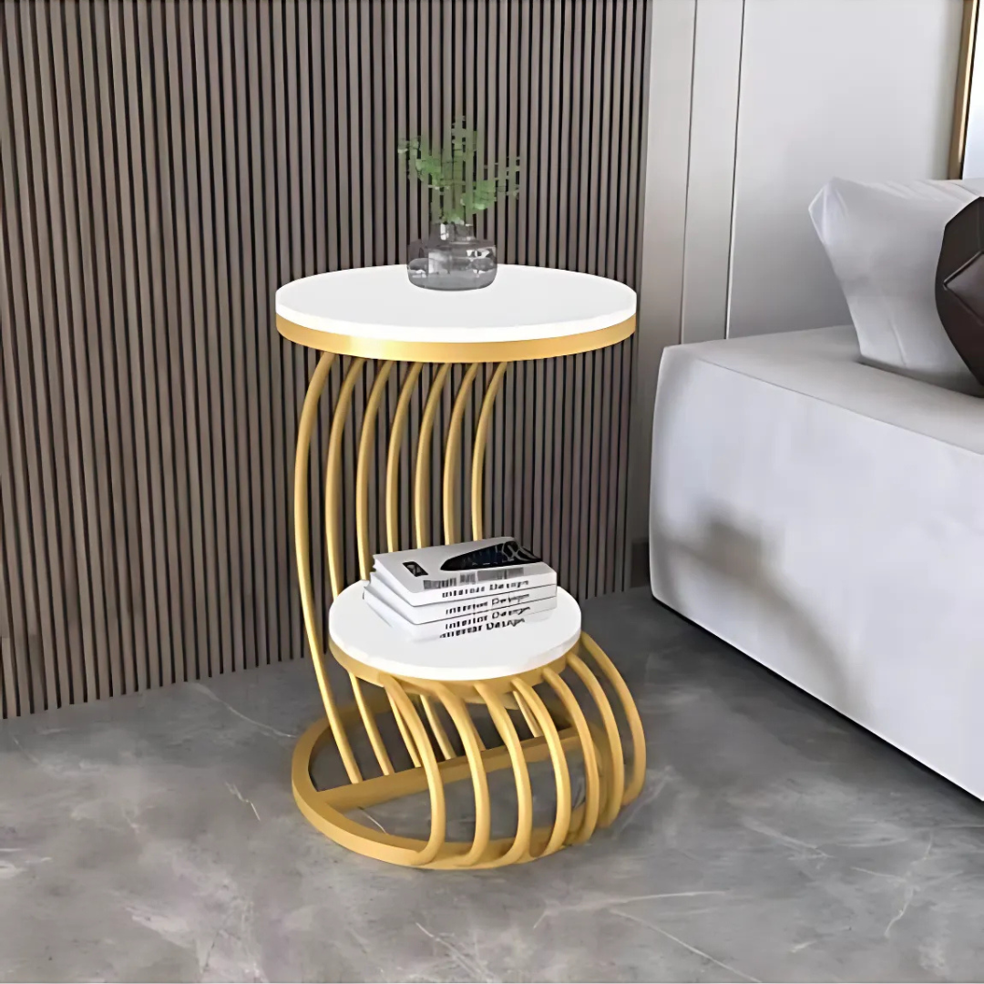 Modern Side Table, Iron Side Table 