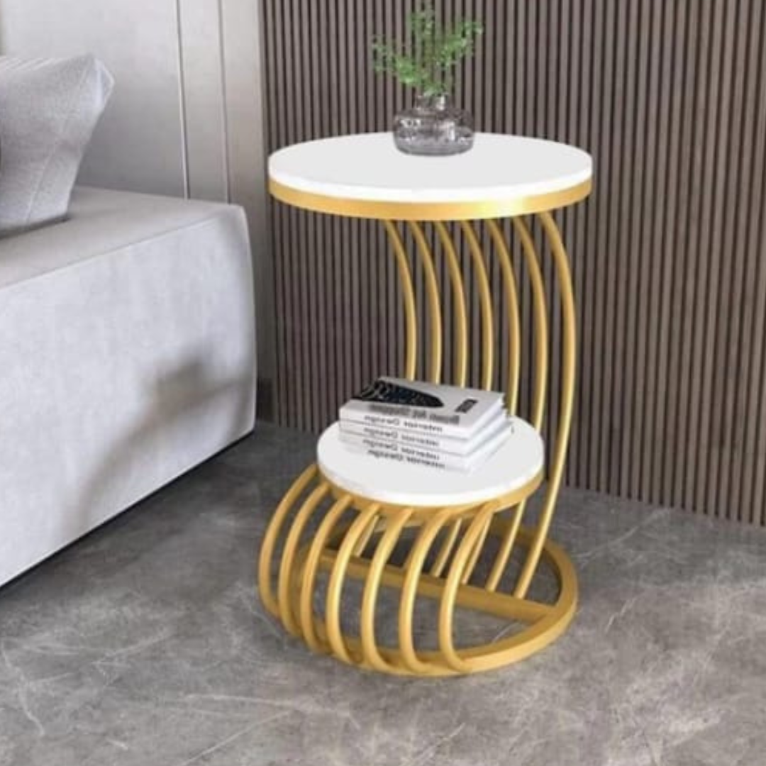 Modern Side Table, Iron Side Table 