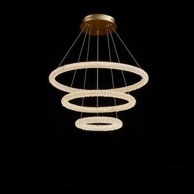 Modern Spiral Pendant Light