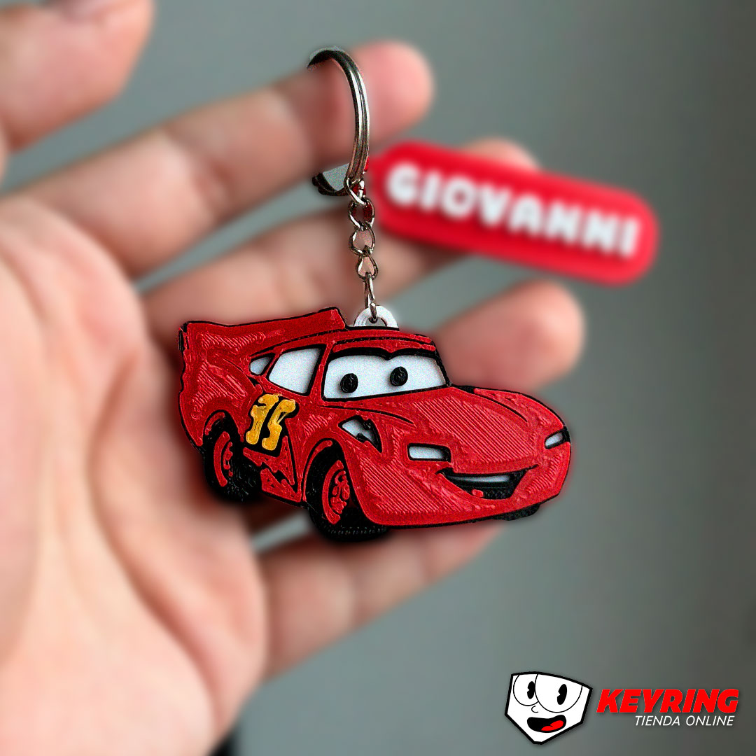 Llavero del Rayo Mcqueen