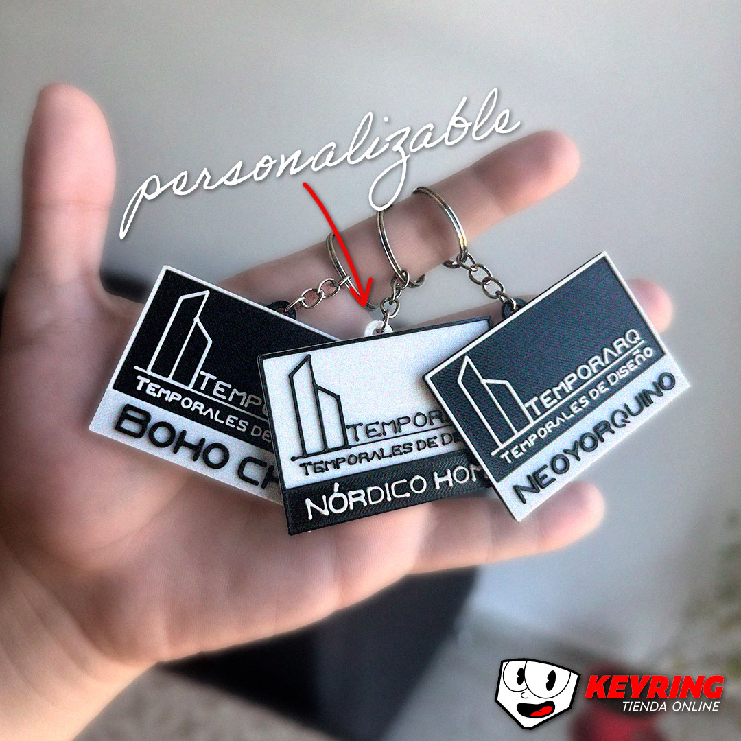 Llaveros con tu logo