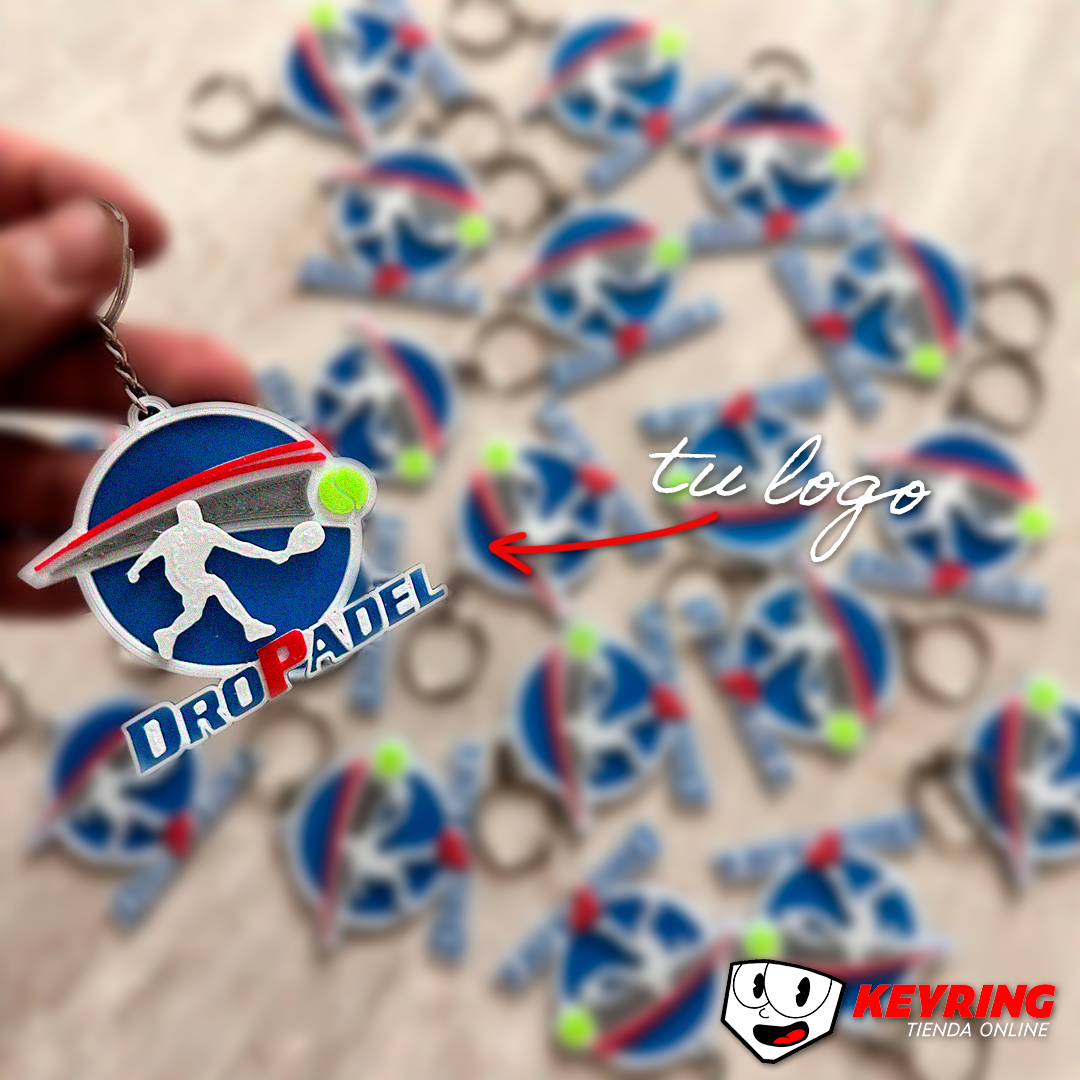 Llaveros con tu logo