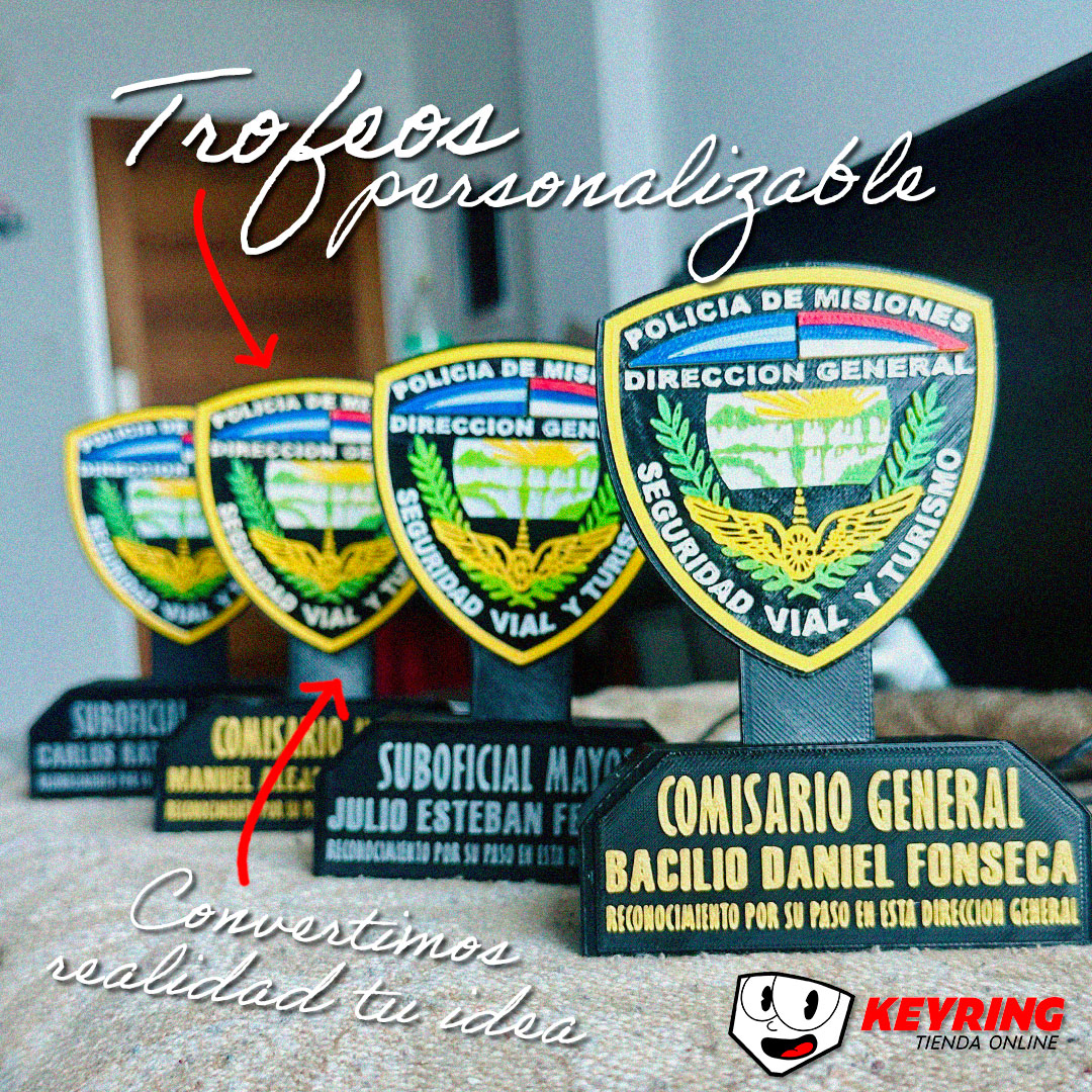 Trofeo personalizado