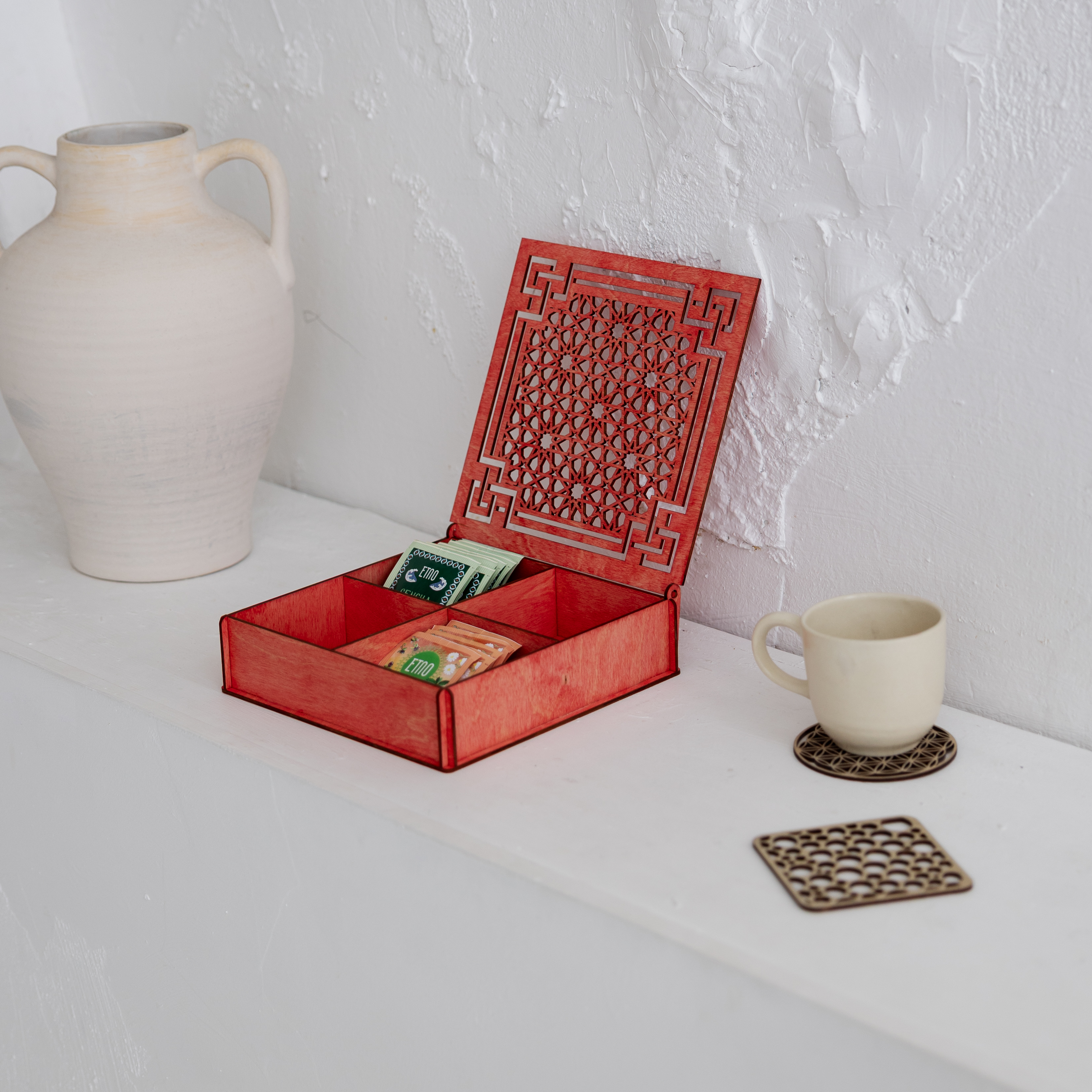 Arbatos dėžutė Žvaigždės