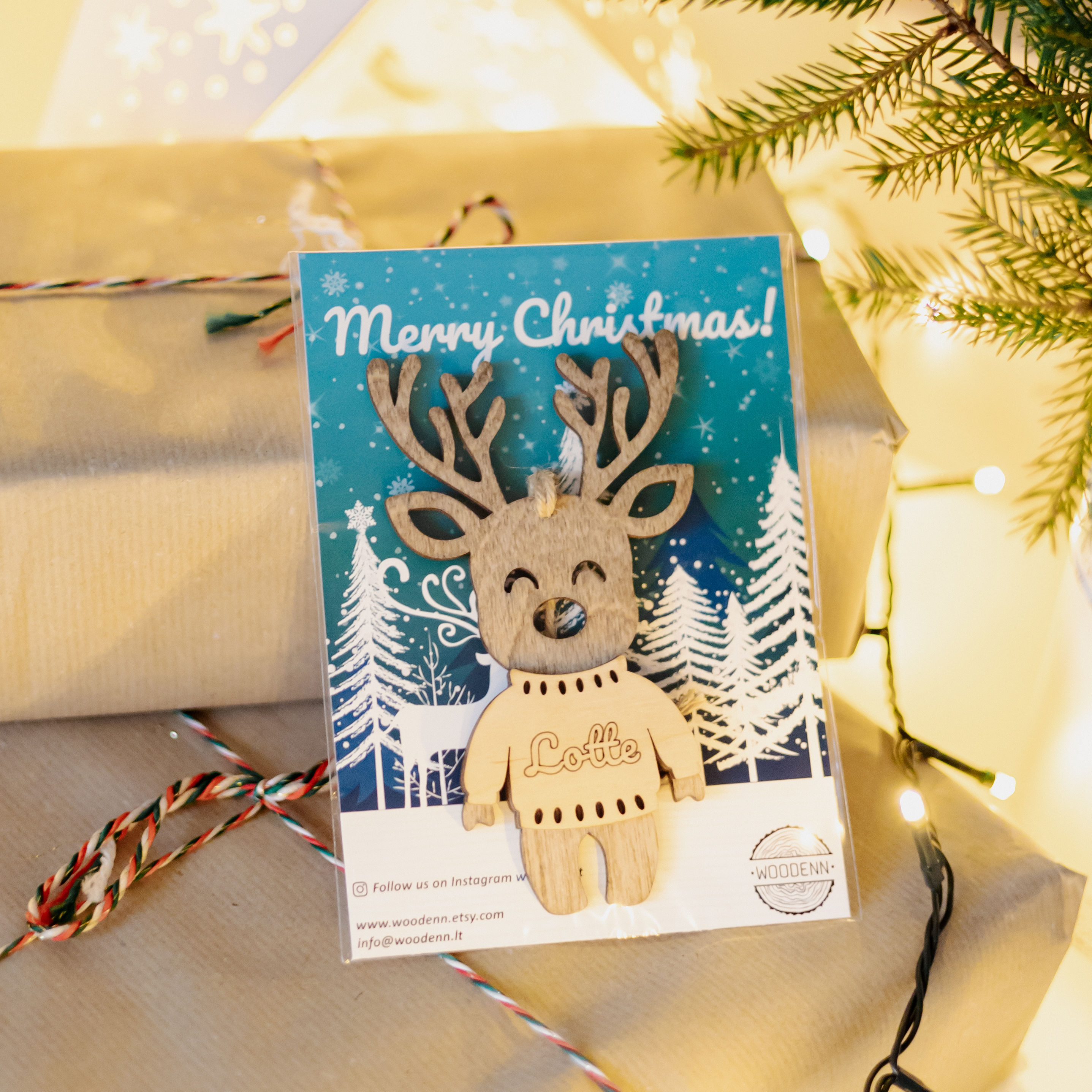 Kalėdinės Ornamentas Sausainis