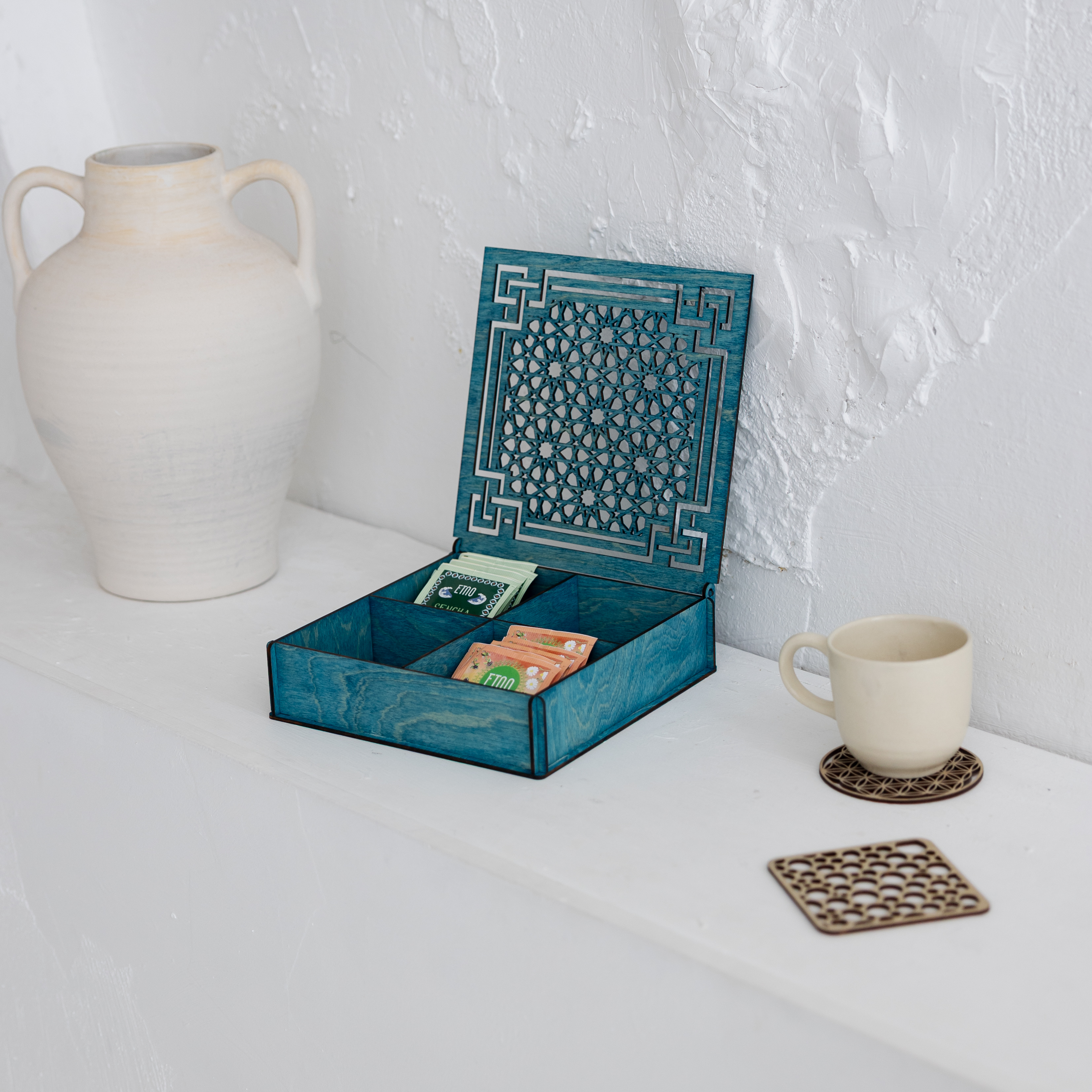 Arbatos dėžutė Žvaigždės