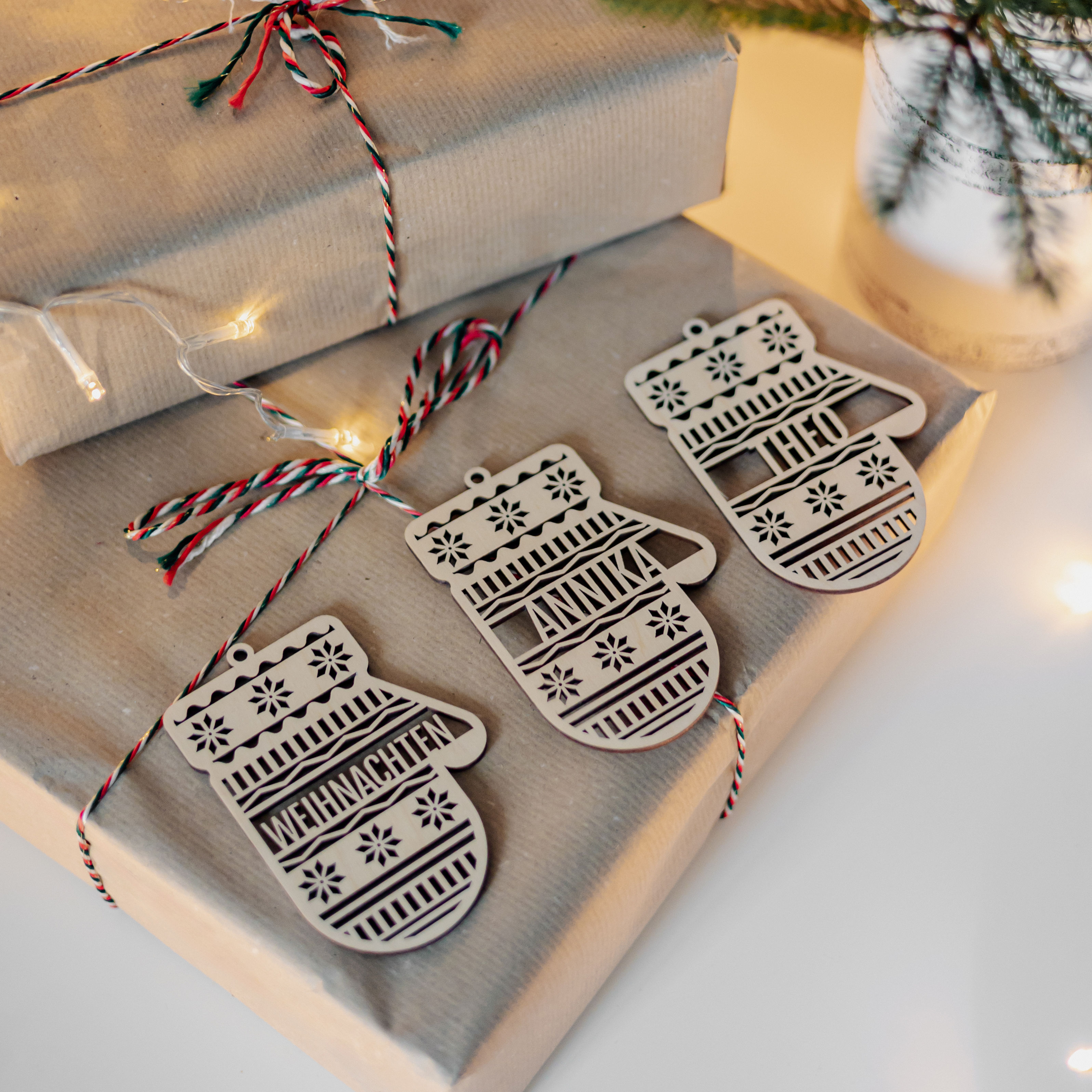 Kalėdinės Pirštinės