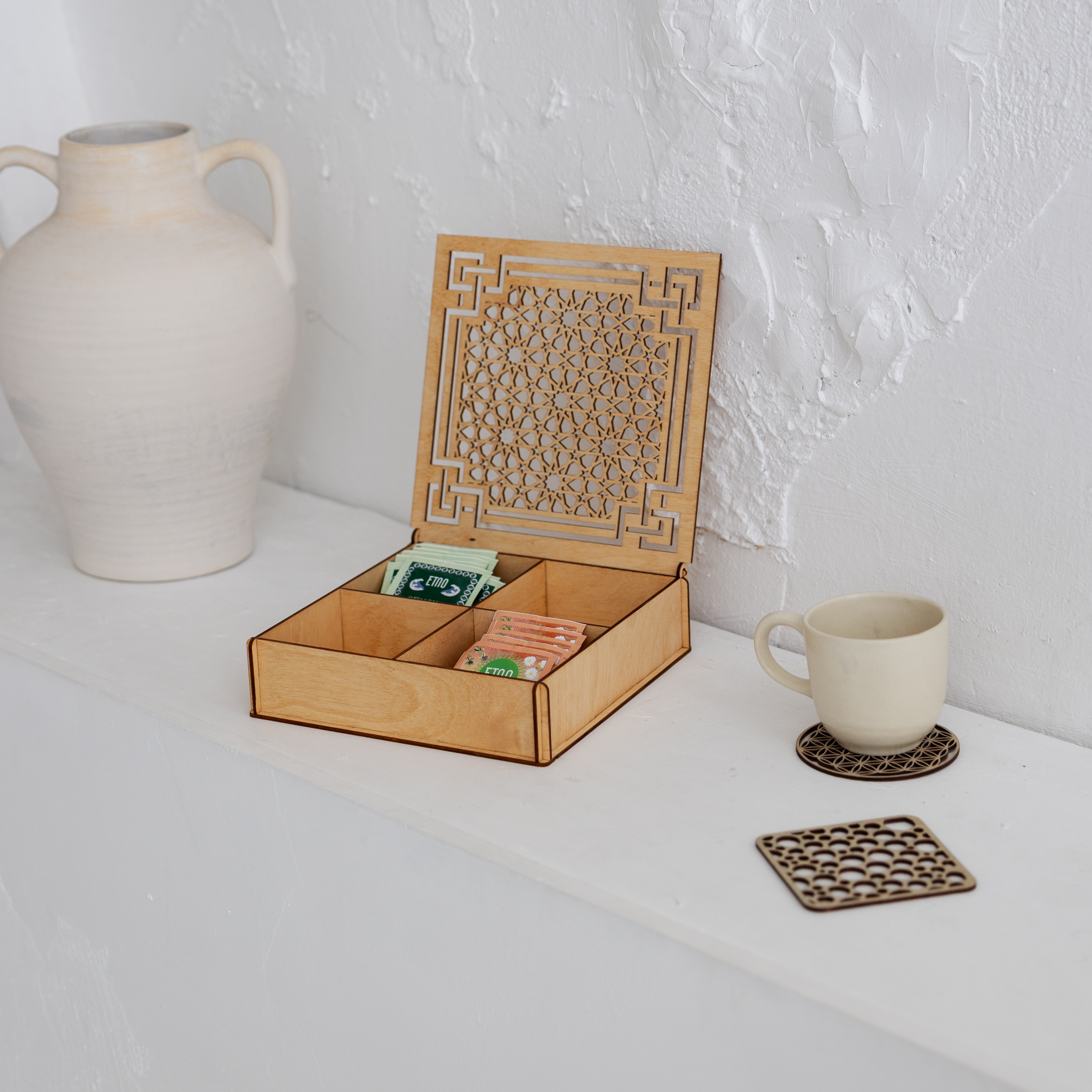 Arbatos dėžutė Žvaigždės