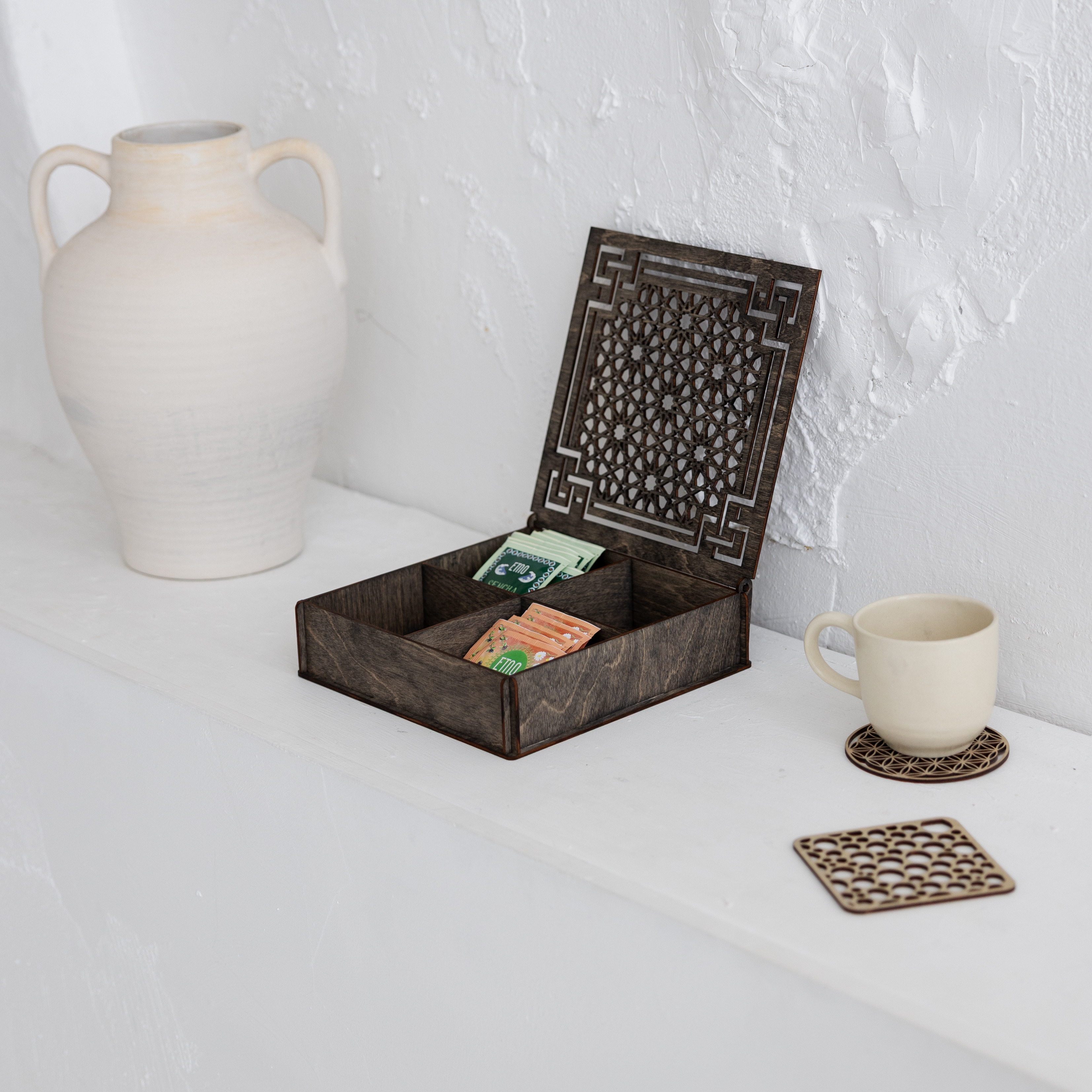 Arbatos dėžutė Žvaigždės